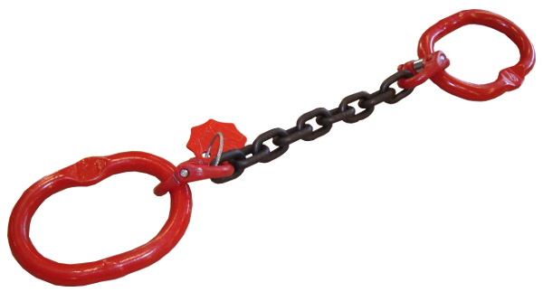 Steel Pipe Ramming Systems > Chain with 2 eyes > Chain with 2 